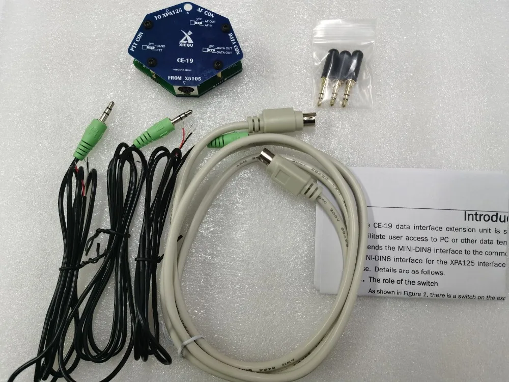 Original Xiegu CE-19 CE19 Data Interface Expansion Card For XIEGU X5105 ACC PTT XPA125 | Электроника