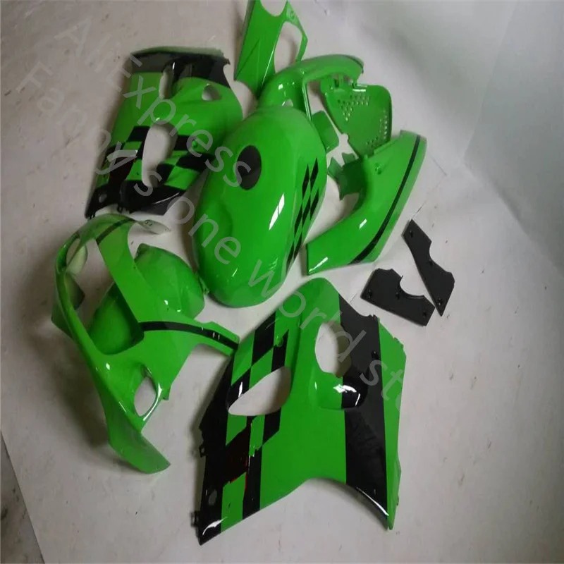 

Комплект обтекателей на заказ для SUZUKI GSXR 600 GSX R750 1996 1998 2000 GSX R600 96-00, обтекатель зеленого и черного цвета