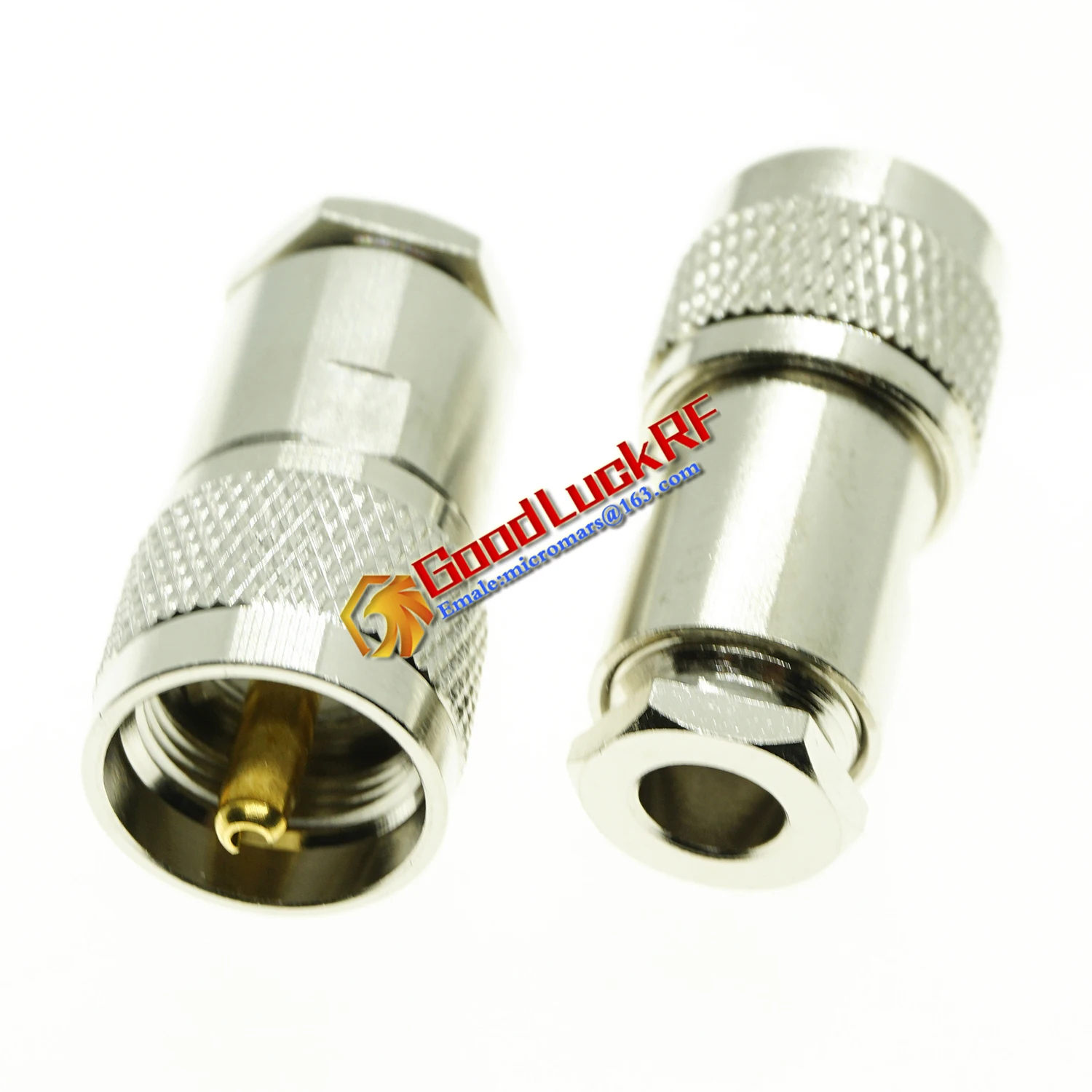 1X PL259 SO239 SO-239 UHF Штекерный зажим разъем Пайка для RG5 RG6 LMR300 5DFB 5D-FB кабель латунь RF