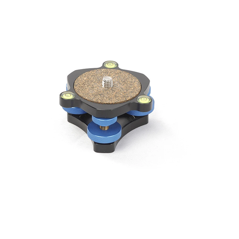Regulador de Nível Medição para Câmera Alta Precisão Universal Ajustável rz Nivelador Base Horizontal Tripé Cabeça Peça Reposição 1pc