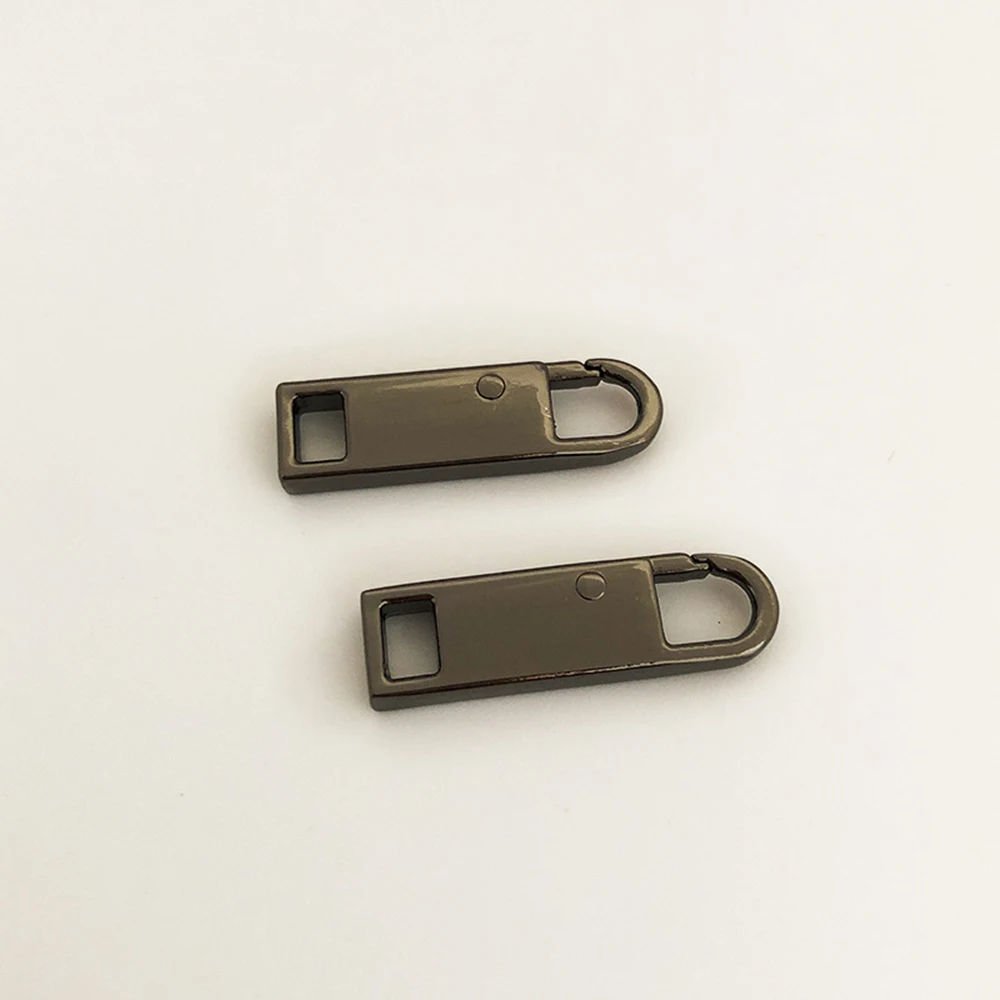 2pcs Metal Zipper Head Zipper Lightning Repair Kits Zipper Pull For Zipper Slider Diy Sewing Craft Sewing Kits Metal Zip