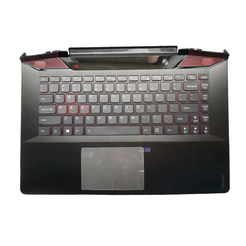 Новая Оригинальная клавиатура для ноутбука Lenovo Ideapad Y700-14 US черный чехол с