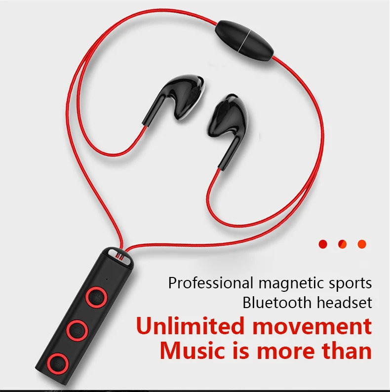 UTHAI D05 Bluetooth 4,1 Гарнитура для спорта и бега, беспроводные наушники с шейным ремешком, стереомузыка с микрофоном для смартфона