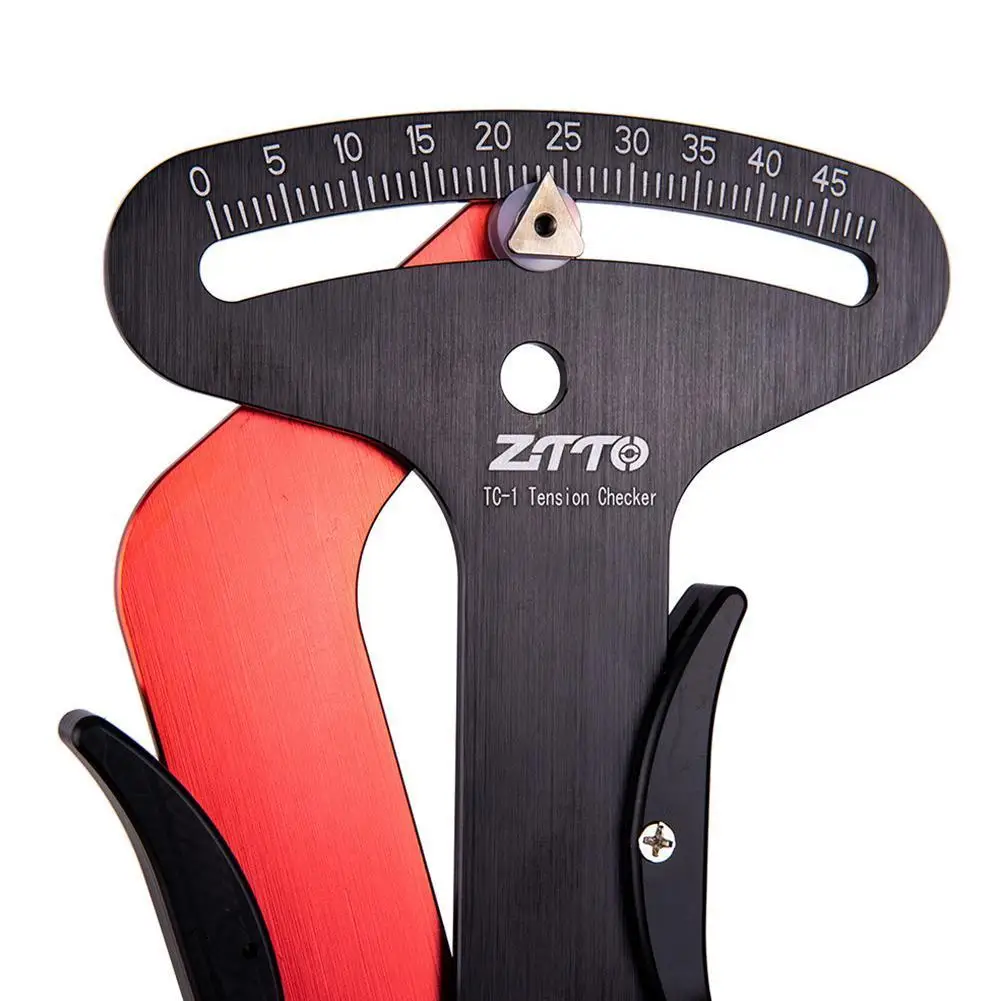 

Bicycle Spoke Tension Meter Wheel Spokes Checker Tension Accurate Tool Measurement Meter F1H9