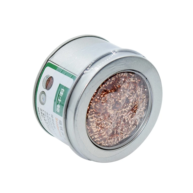 

Tasteless Soldering Iron Tip Cleaner Keep the High Temperature Improves Work Efficiency Solder Iron Tip Cleaner Kit