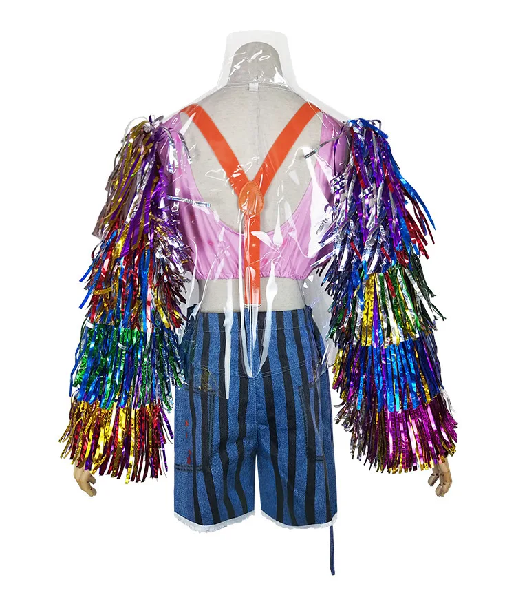 Новинка фильм Птицы охоты: и фантазия Эмалирование одного Harley Quinn косплей