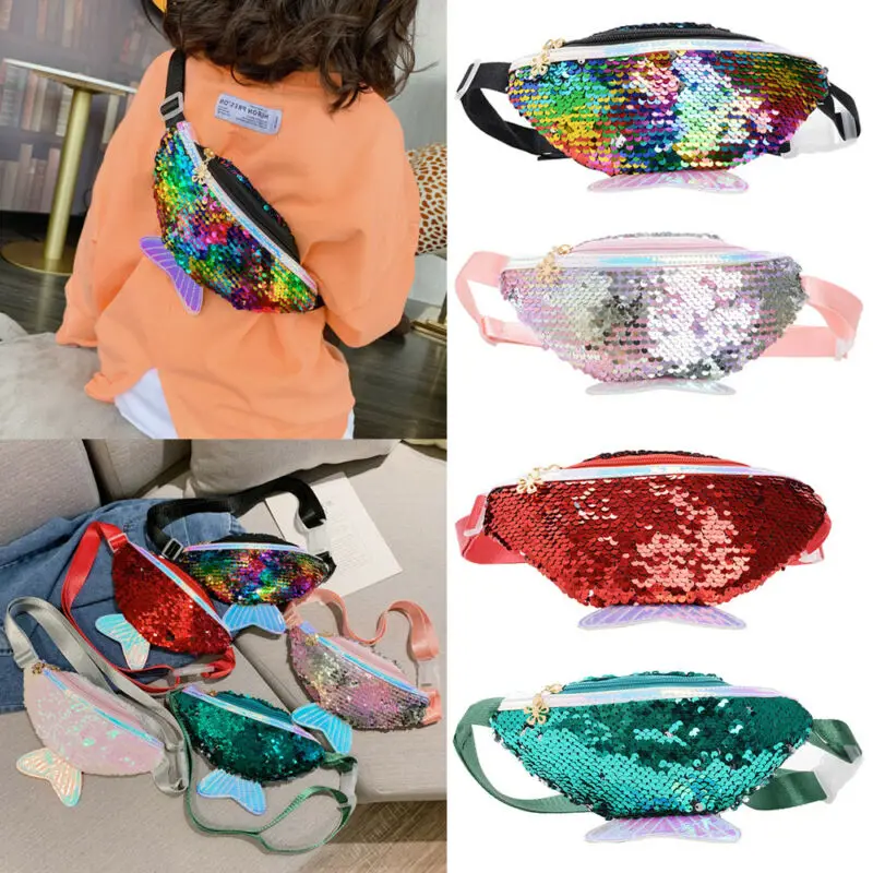 Newest Kids Cute Sequin Small Bag Purse Shoulder Crossbody Handbag Coin Purses For Children | Багаж и сумки