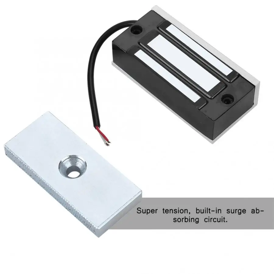 Электронный магнитный дверной замок Электрический 12 В постоянного тока 60 кг