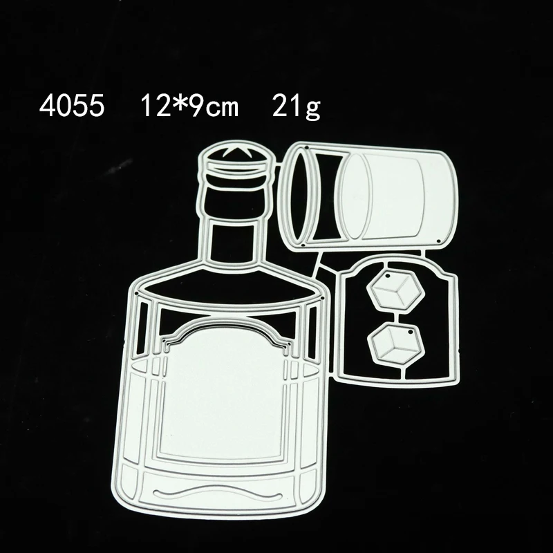 Импортные обезьяны винные бутылки стеклянные штампы для резки металла трафареты