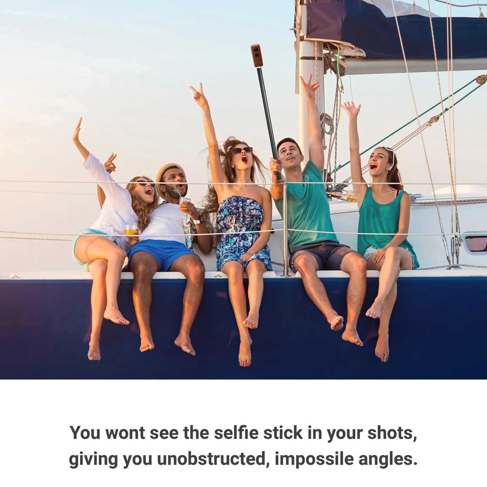 Новинка для Insta360 углеродное волокно 3 м метра расширенная версия невидимая