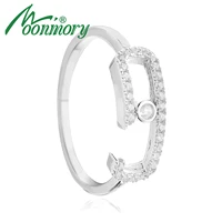 moonmory gigi hadid collection move addiction pave wedding ring for women 925 sterling silver move ring dropshipping anillos