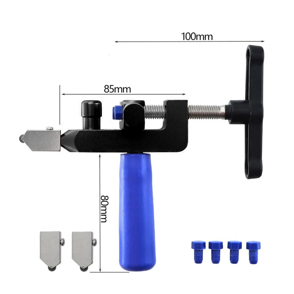 

Резак для плитки и стекла из алюминиевого сплава, ручные зеркала, набор резаков для стекла с пластиковой ручкой, инструменты для открывания ...