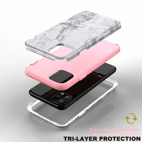 Rose Gold Для iPhone 5 5S SE 6 6S 7 8 Plus X Xs Xr 11 Pro Max PC+ Силиконовые Стразы защитный чехол для iPhone X противоударный чехол - Цвет: Rose Gold