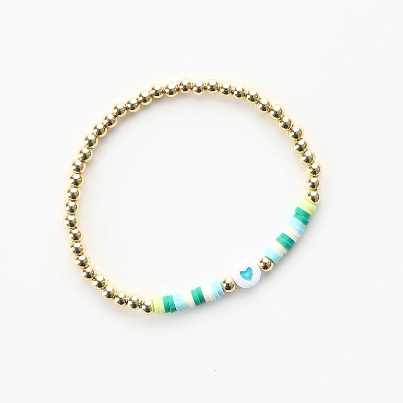 G.YCX виниловые бусины в африканском стиле с именем заказчика радужные эластичные