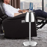 portable adjustable height telescopic standing ashtray stainless steel floor stand ash tray for office home smoking accessories