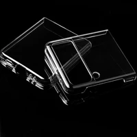 transparent pc hard 2021 7 new for galaxy z flip 3 case for galaxy z flip 3 5g fold case