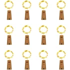 Светящаяся гирлянда с пробкой для винных бутылок, 2 м, 20 светодиодов