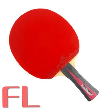 Pro Настольный PingPong стол, настольный PingPong Combo ракетка для игры в настольный теннис Палио энергии 03 лезвие с 2 шт х Reactor corbor каучуков FL - Цвет: shakehand long FL