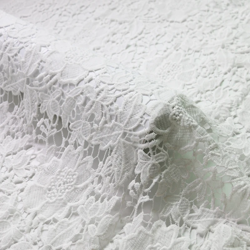 Оптовая продажа аксессуары для букета кружевной материал цветы гипюр ткань