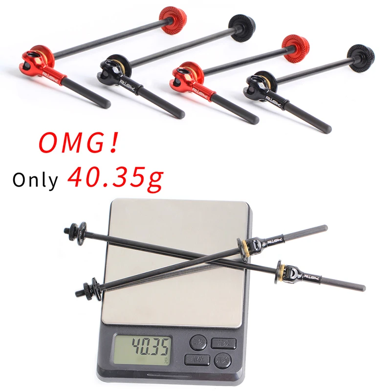 Ступица из титана для шоссейного велосипеда быстросъемный рычаг передняя и