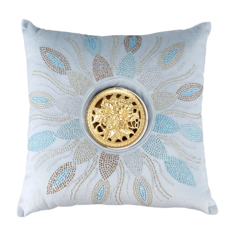 Современный домашний декор Роскошная Подушка домашнее украшение Золотая Звезда
