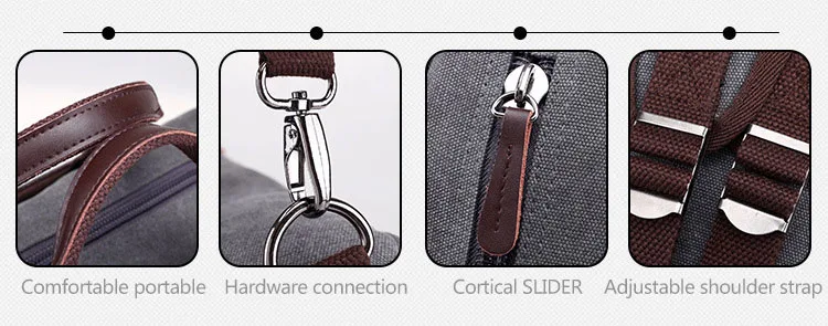 WOBAG Мужская модная дорожная сумка через плечо сумка Холщовая Сумка большой портфель большая Повседневная Деловая мужская сумка для ноутбука