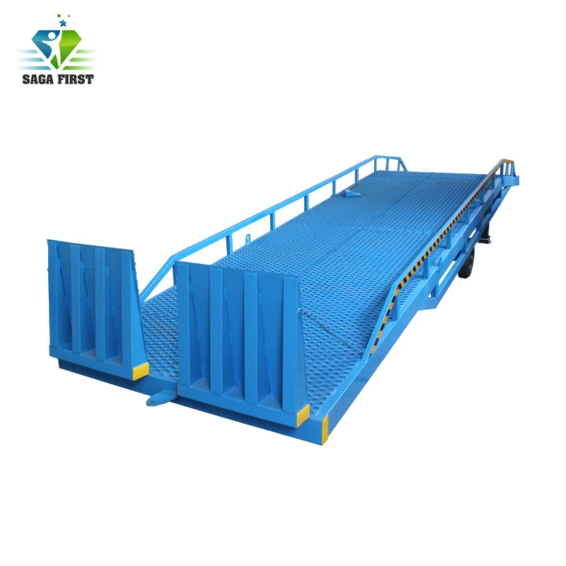 Склад грузовик загрузки Bay контейнерные пандусы Рабочая платформа |