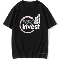 male invest stock t shirt retro man streetwear candlestick forex stock market t shirt tee shirts oversize streetwear for men