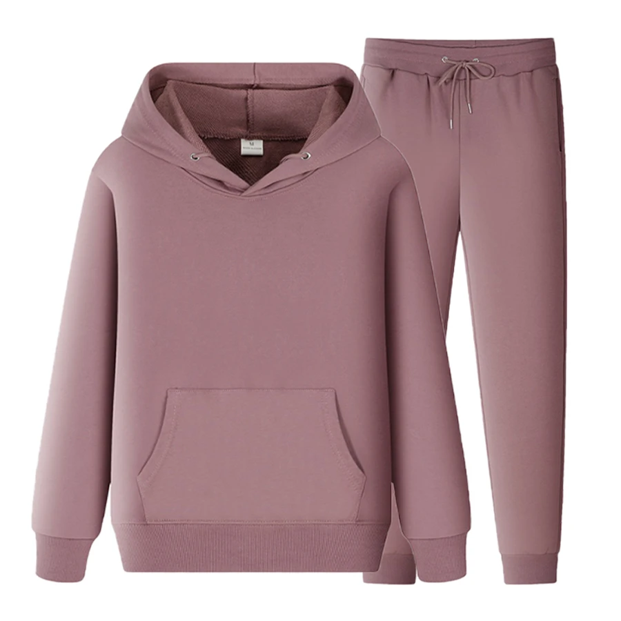 

Autumn Winter New Hooded Hoodies Men Thick 330g Fabric Solid Basic Sweatshirts high quality Jogger Texture Pullovers 13 colour