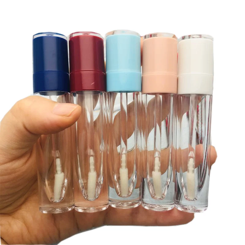 Пустой тюбик для блеска губ 10/50/100 шт. 7 мл прозрачная глазурованная бутылка