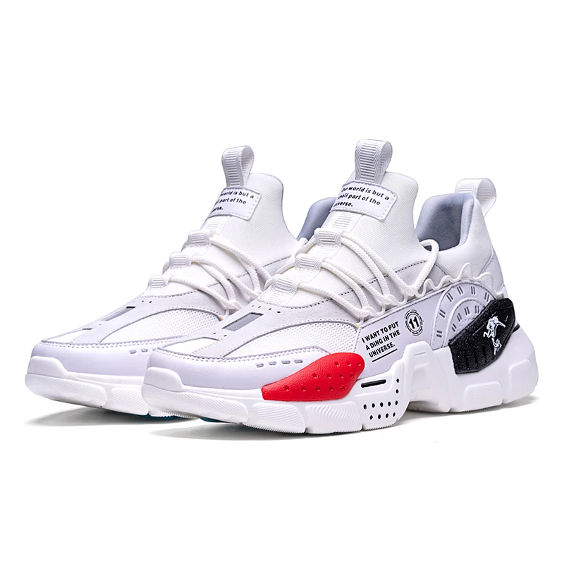 ONEMIX Running Shoes for Men Increasing 4CM Ulzza Harajuku Sneakers Cushioning Height Platform Breathable Mesh Sports Walking