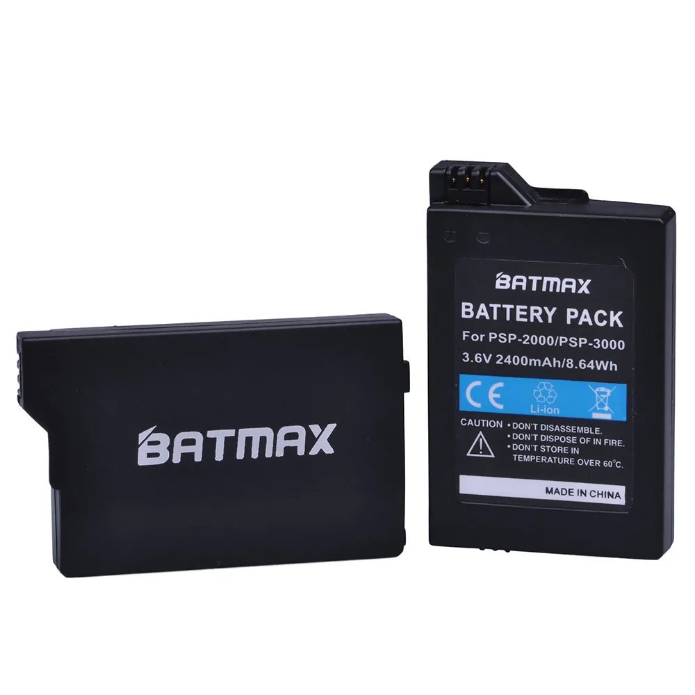 Batmax PSP-2000 батарея + LED USB зарядное устройство для Sony PSP2000 PSP3000 PSP 2000 3000 геймпад PlayStation