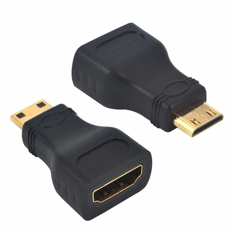 Мини совместимому с HDMI к совместимого адаптера конвертер Папа мама для HD ТВ 1080p