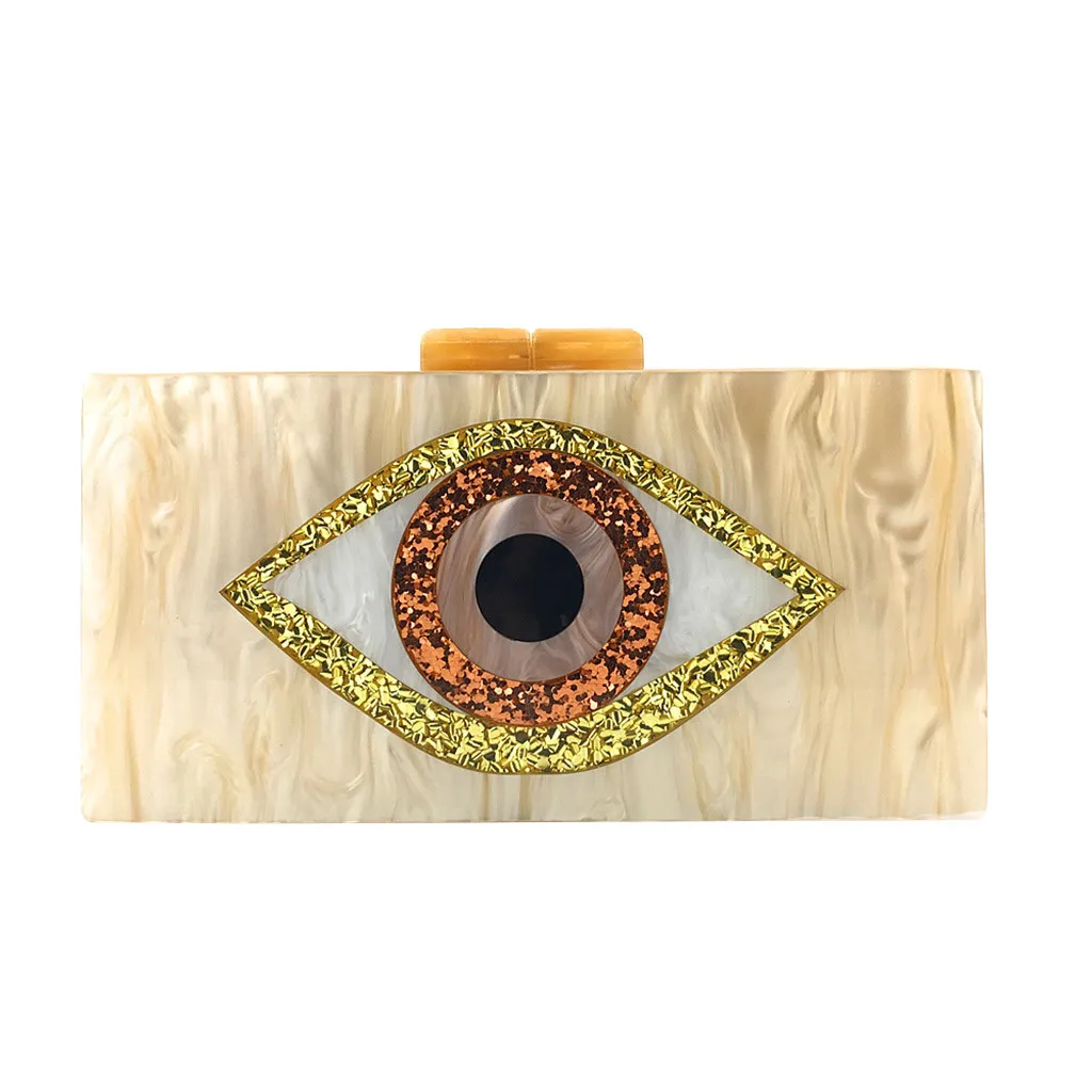 Твердые черные Лоскутные блестки сглаза Акриловые ПВХ пластиковые коробки