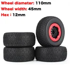 Комплект запасных частей AUSTAR для резиновых шин, обод 110 мм, 4 шт., для модели автомобиля Traxxas Slash 4X4 HPI HSP