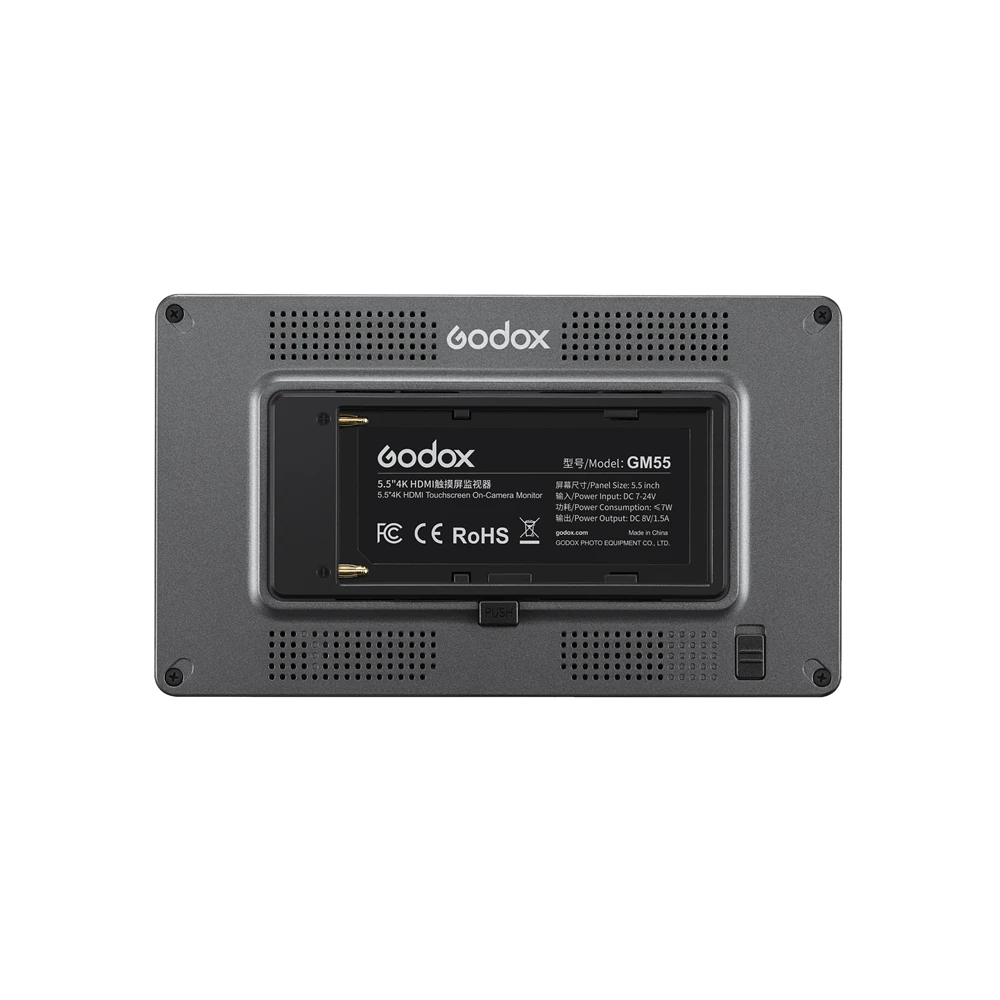 Видеомонитор Godox GM55 4K 5 дюйма IPS FHD 1920x1080