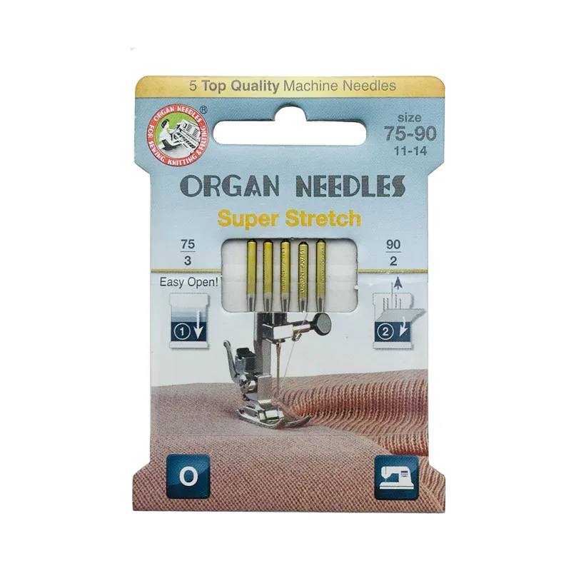 5PC Top Quality Organ Needles Household Sewing Machine Stretch For Knitted Fabrics And Elastic Fabric 5BB5934 | Дом и сад