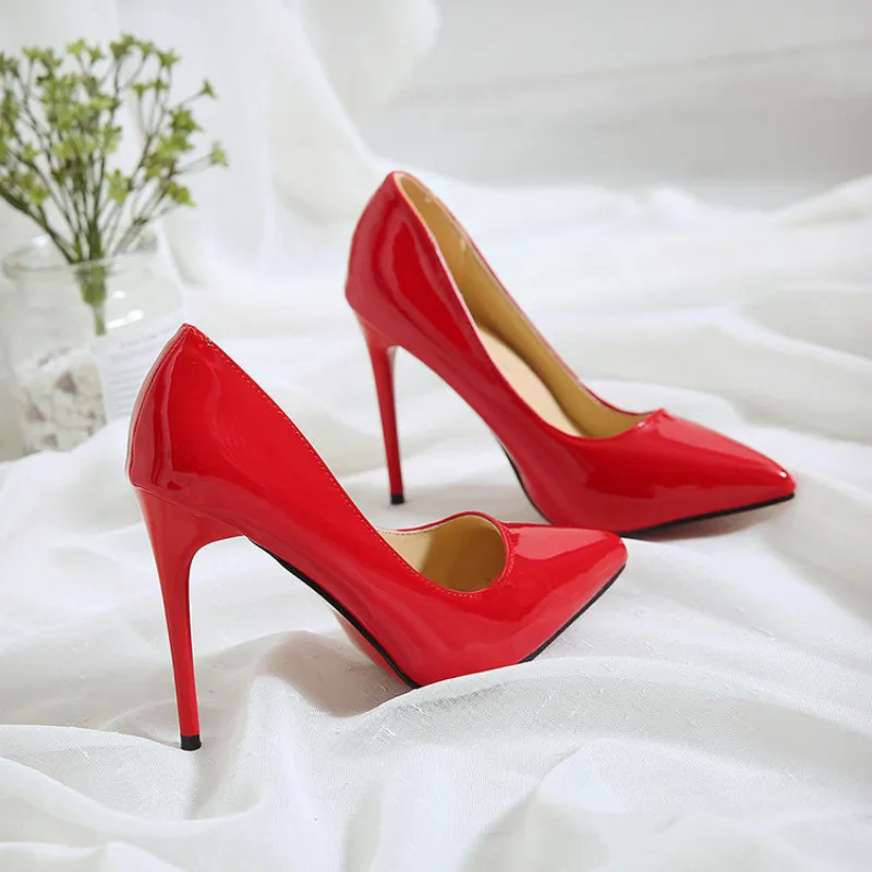 Women pump shoes Ivory Wedding Bridal sapatos nude High Heel Bride Bridesmaid Sexy Evening Party Shoes Pink hot | Обувь