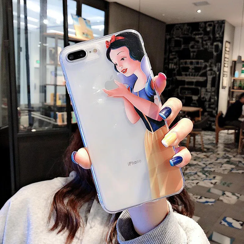 Белоснежка Золушка Русалка Рапунцель чехол для huawei P30 P20 P10 Pro Lite Plus силиконовый