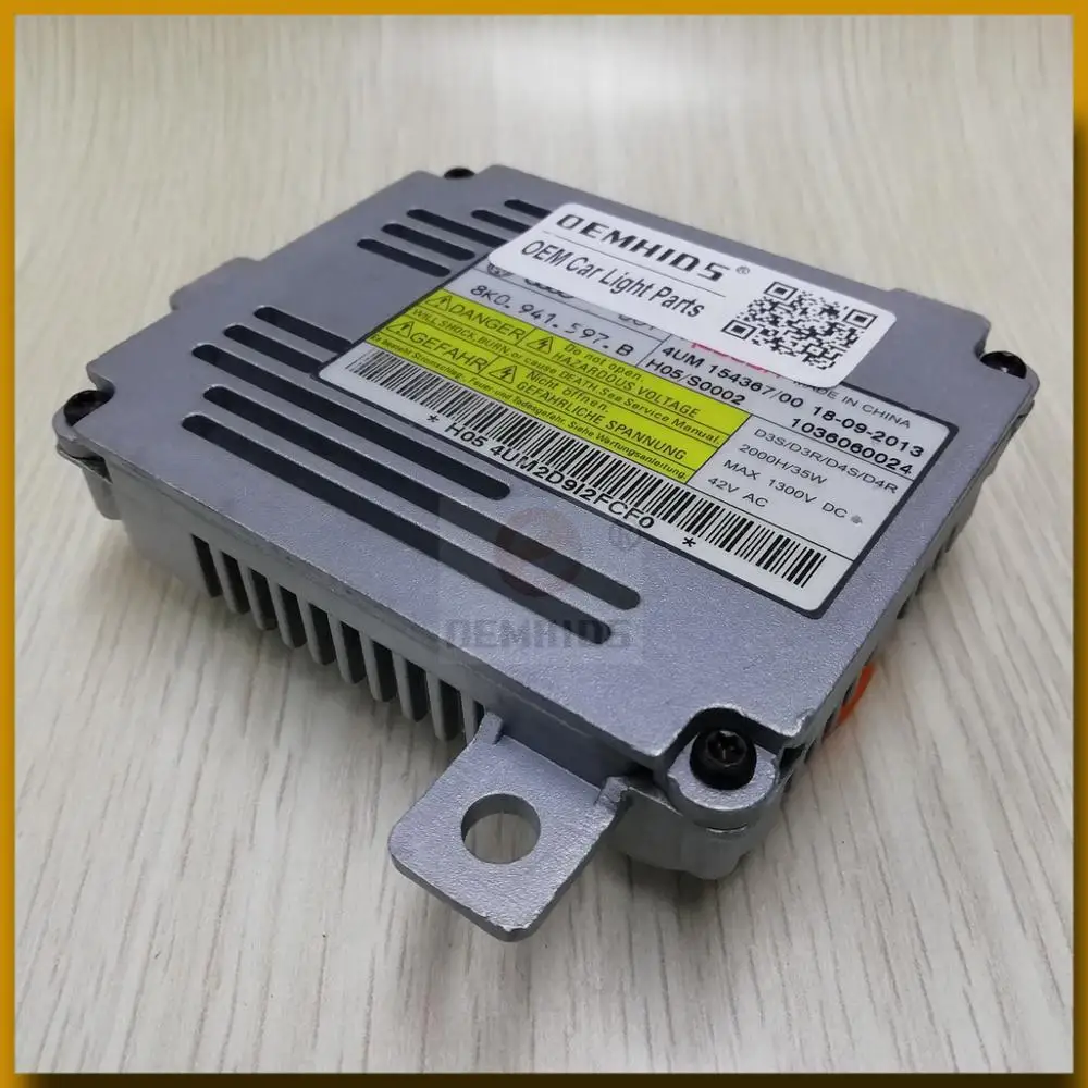 1 шт. OEMHIDS оригинальная б/у D3S D3R 4KC15436700 1036060014 для 2010-2013 A6 A4 A3 Q5 Q3 ксеноновый балласт 8K0941597B