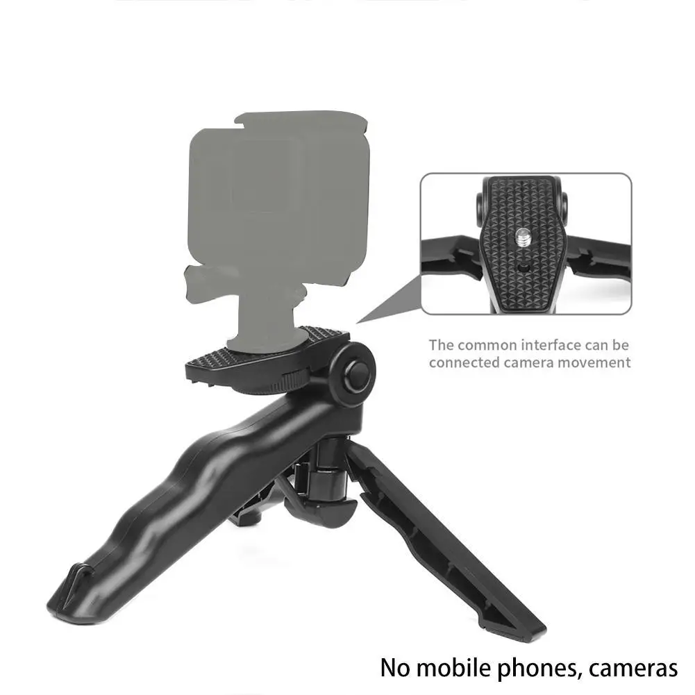 Портативный мини штатив Shoot для Gopro Hero 7 6 5 черный 4 3 Xiaomi Yi 4k Sjcam Eken Canon Nikon Sony