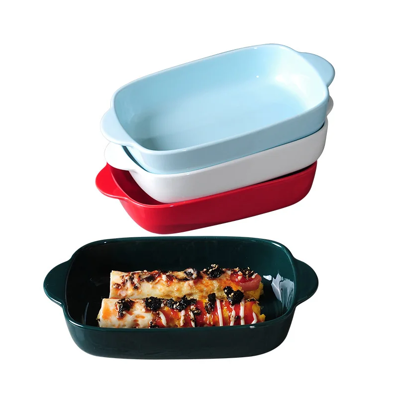 

Cheese Baking Dish Microwave Oven Plate Ceramic Western Oven Special Tableware Creative Dishes Home Baking Bowl Cutlery