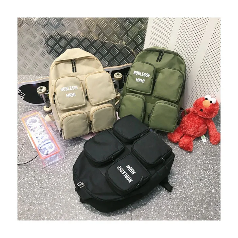 Водонепроницаемый рюкзак из ткани Оксфорд для женщин съемный дорожный ранец с