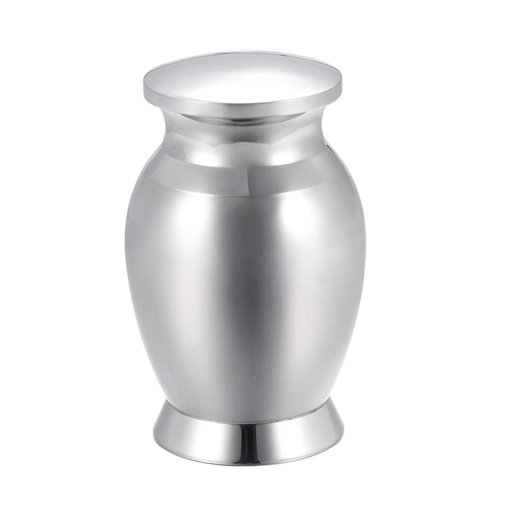 

IJU001 Large Funeral Urn Engravable Human/Pet Stainless Steel Cremation Ashes Keepsake Urn Dog/Cat Cremains Memorial Ash Urn