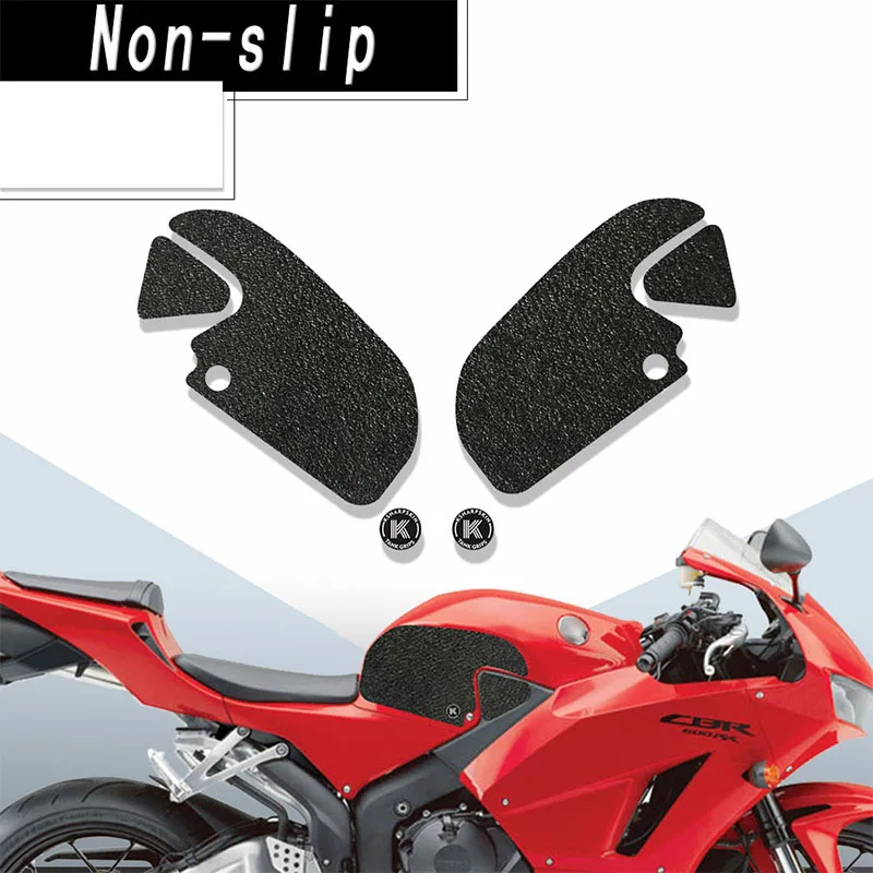 

Motorcycle Tank Pad Protector Sticker Decal Knee Grip Traction Side Non-slip stickers For HONDA CBR600RR 13-18