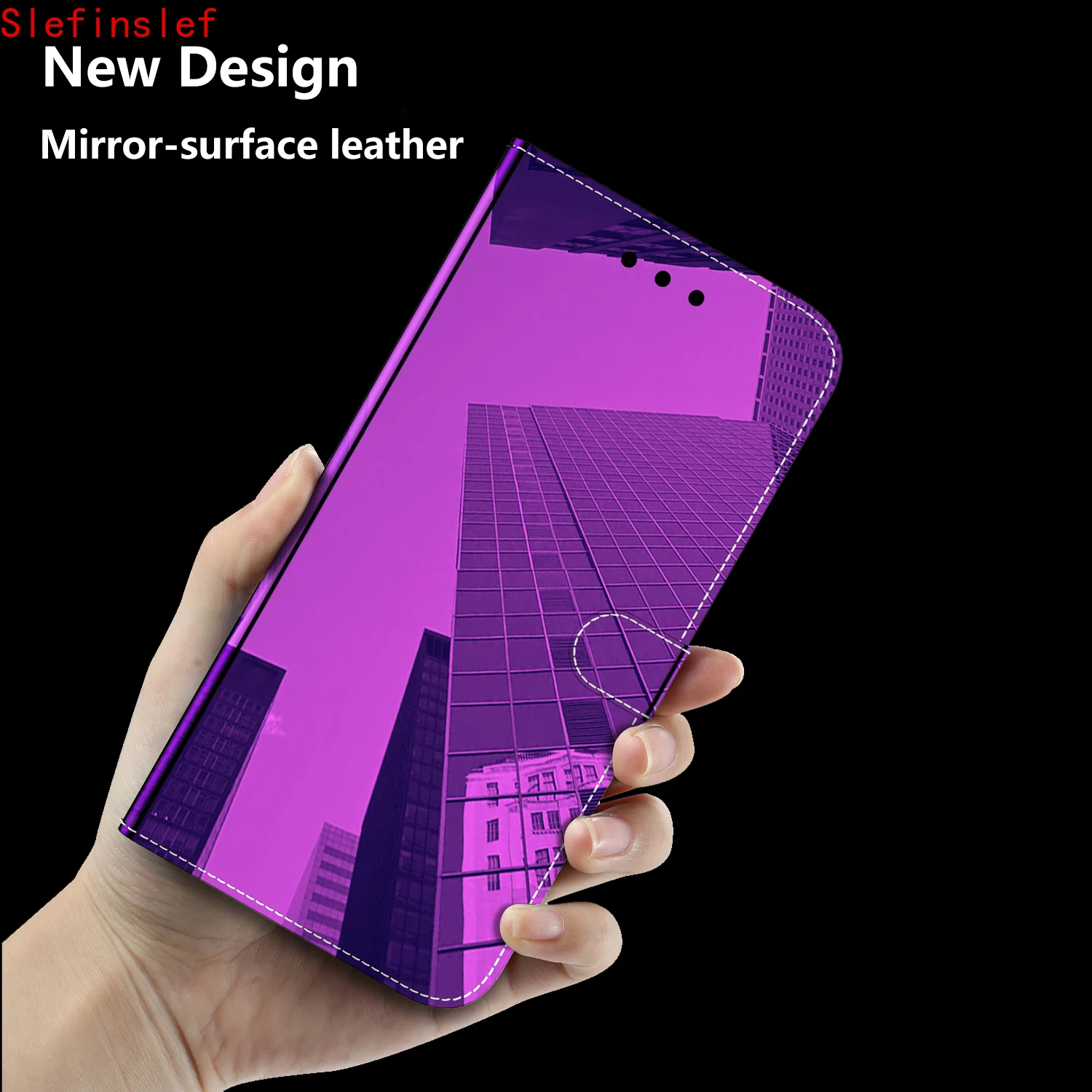 Кожаный чехол книжка с 3D зеркалом для Moto G7 G8 G9 E7 Play power G Plus 5G Stylus Pro Fast E E6S 2020 one Fusion