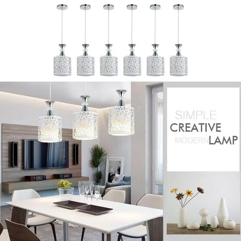 Оригинальная креативная люстра в виде лепестков цветов для ресторана