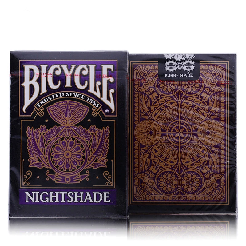 1 колода велосипедных карт ночные тени игральные карты Обычная подставка для