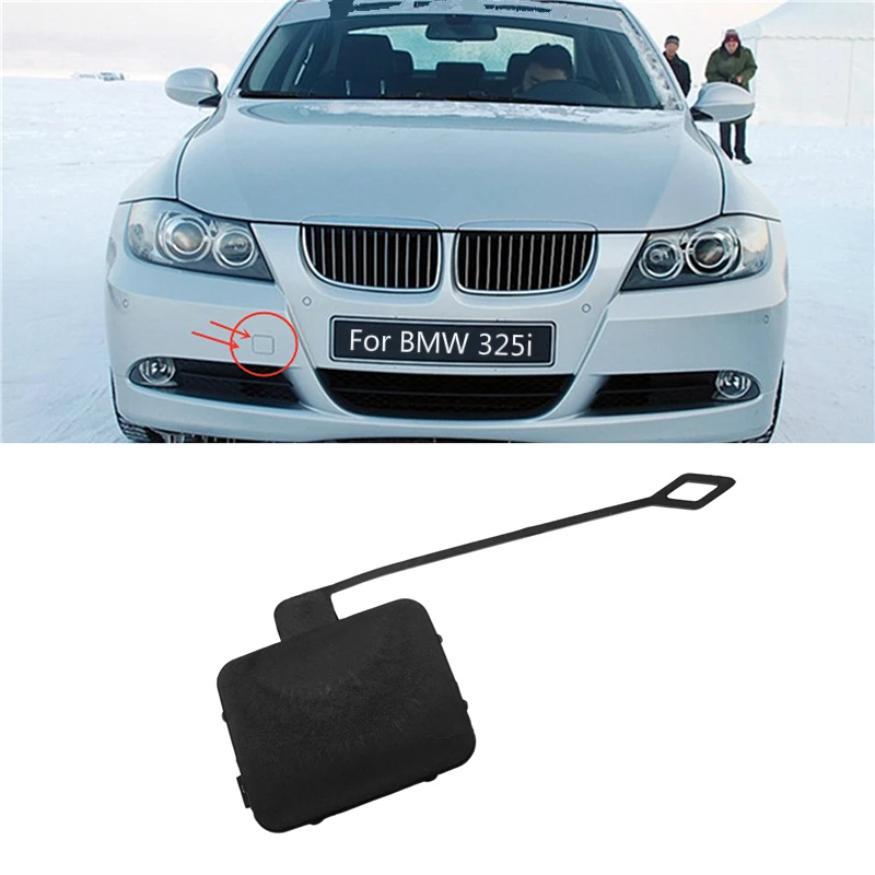 Передний бампер JIUWAN буксировочный крючок крышка Накладка для BMW E90 E91 318i 320i 328i 330i