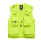 Мужской уличный жилет для досуга, пешего туризма, фотографии, рыбалки, быстросохнущая реклама, Colete Tatico, спортивный жилет для взрослых подростков, S-7XL